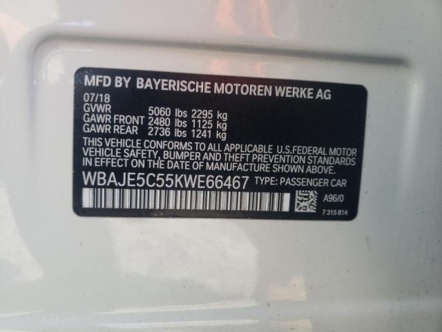 WBAJE5C55KWE66467 BMW 540 I