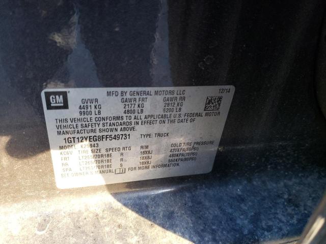 1GT12YEG8FF549731 GMC Sierra K2500 Sle