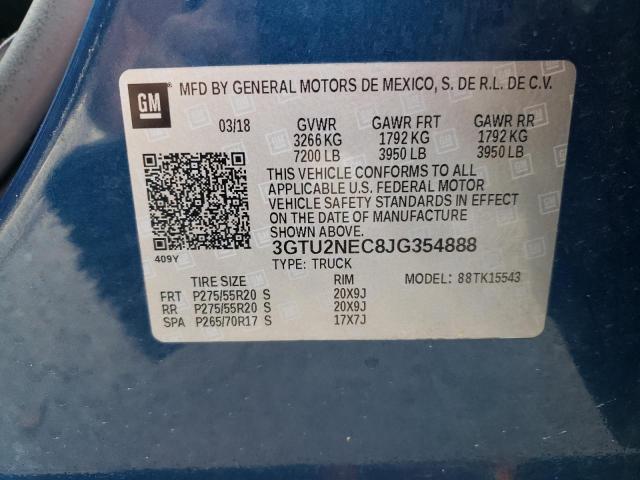 3GTU2NEC8JG354888 GMC Sierra K1500 Slt
