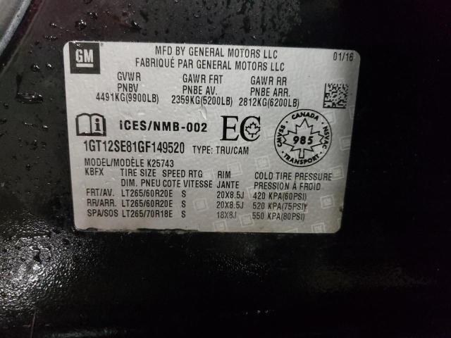 1GT12SE81GF149520 GMC Sierra K2500 Sle