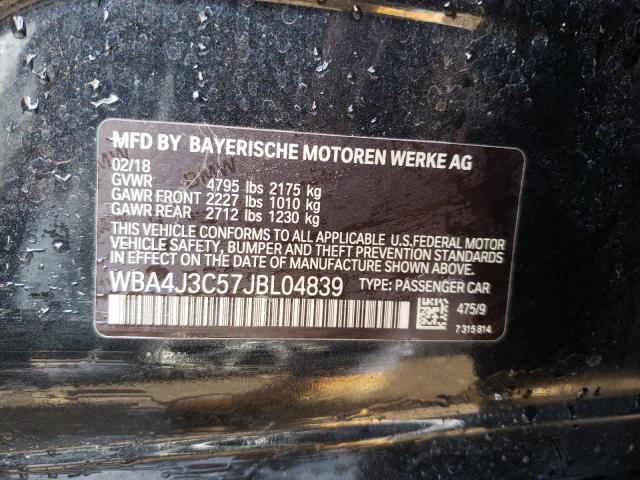 WBA4J3C57JBL04839 BMW 430xi Gran Coupe