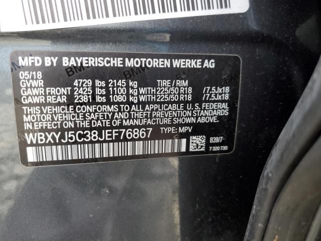 WBXYJ5C38JEF76867 BMW X2 Xdrive28i
