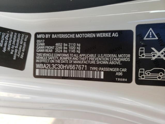 WBA2L3C30HV667671 BMW M240XI