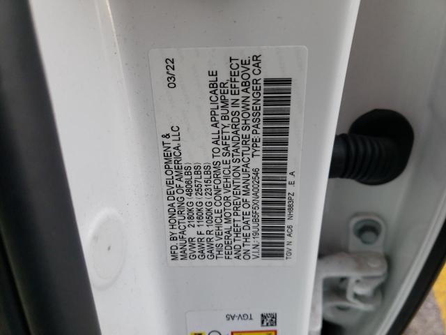 19UUB5F5XNA002546 Acura Tlx Tech A