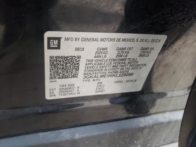 3GKALMEV6KL129099 GMC Terrain Sle