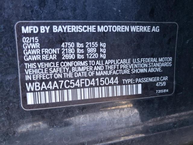 WBA4A7C54FD415044 BMW 428 Xi Gran Coupe
