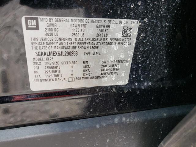 3GKALMEX5JL290253 GMC Terrain Sle