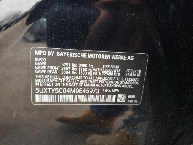 5UXTY5C04M9E45973 BMW X3 Xdrive30i
