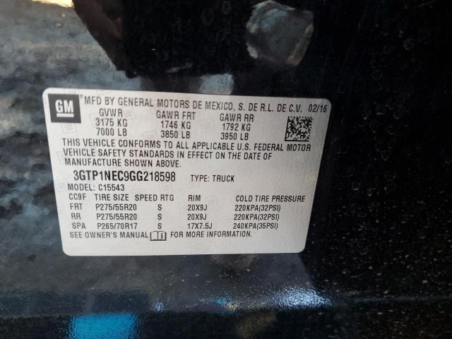3GTP1NEC9GG218598 GMC Sierra C1500 Slt