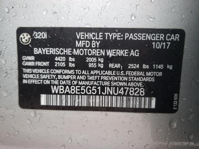 WBA8E5G51JNU47828 BMW 320 XI
