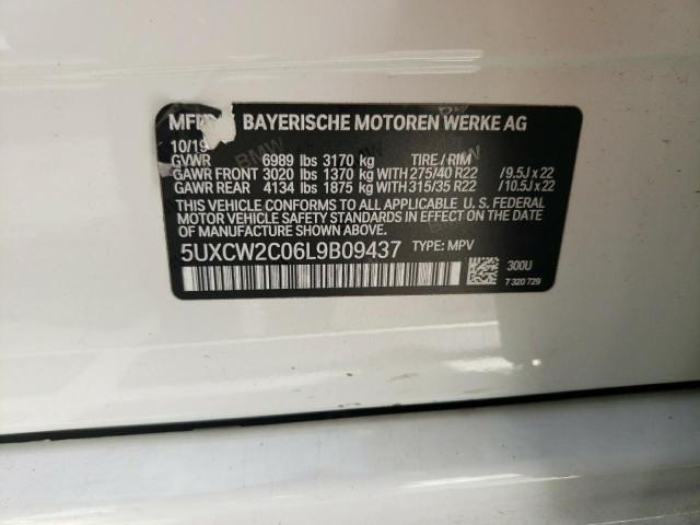 5UXCW2C06L9B09437 BMW X7 Xdrive40i