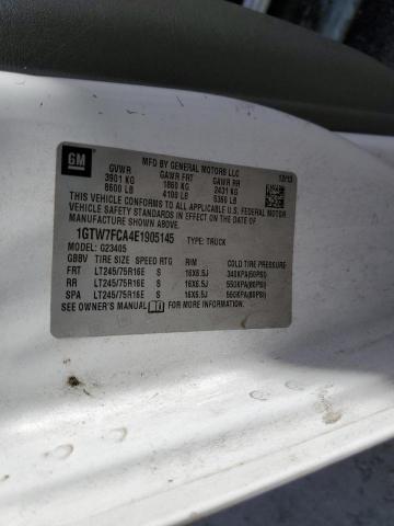 1GTW7FCA4E1905145 GMC Savana G2500