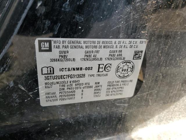 3GTU2UEC7FG313928 GMC Sierra K1500 Sle