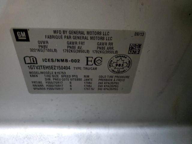 1GTV2TEH5EZ150494 GMC Sierra K1500