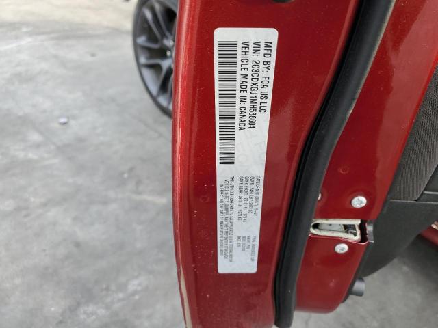 2C3CDXGJ1MH588604 Dodge Charger Scat Pack