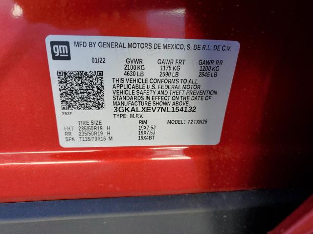 3GKALXEV7NL154132 GMC Terrain Denali