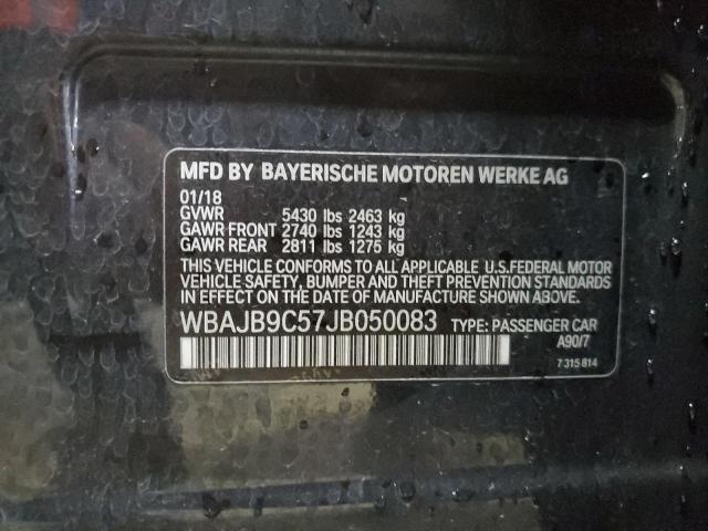 WBAJB9C57JB050083 BMW M550xi