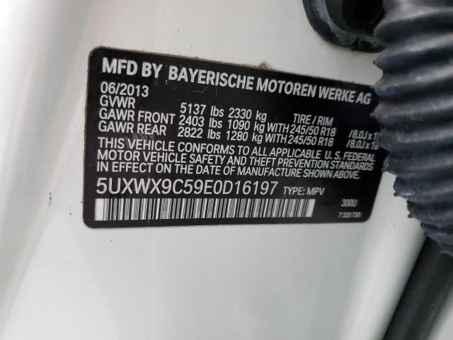 5UXWX9C59E0D16197 BMW X3 Xdrive28i