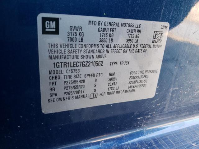 1GTR1LEC7GZ210562 GMC Sierra C1500
