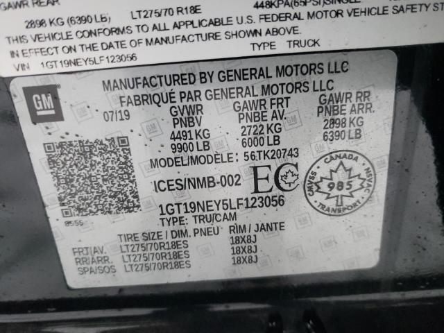 1GT19NEY5LF123056 GMC Sierra K2500 Slt