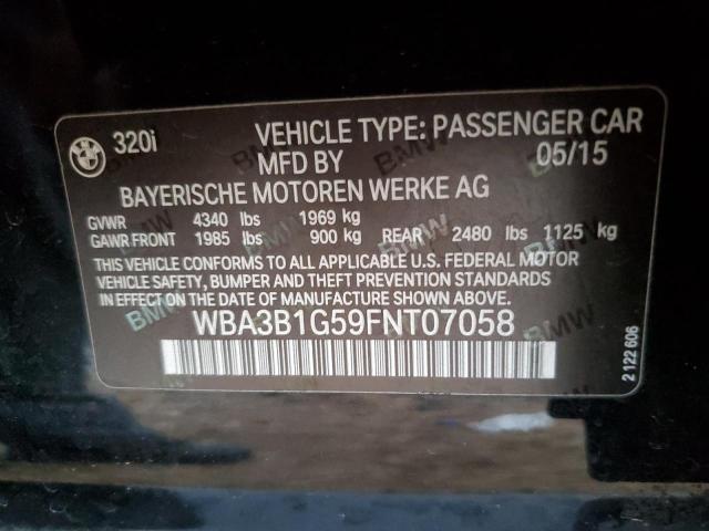 WBA3B1G59FNT07058 BMW 320 I