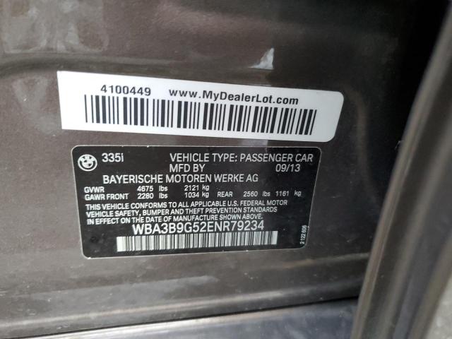 WBA3B9G52ENR79234 BMW 335 XI