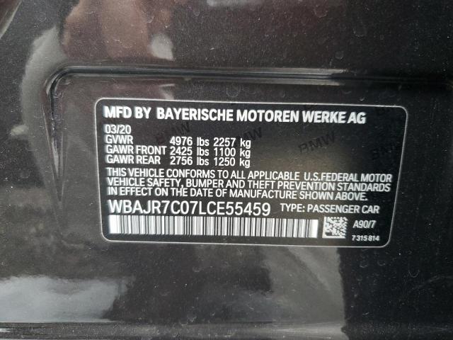 WBAJR7C07LCE55459 BMW 530 XI