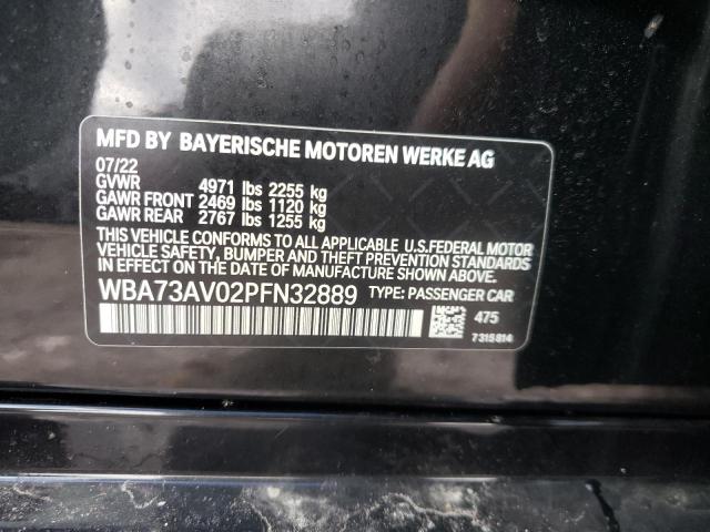 WBA73AV02PFN32889 BMW 430xi Gran Coupe