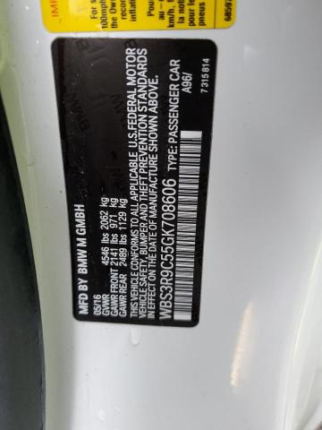 WBS3R9C55GK708606 BMW M4