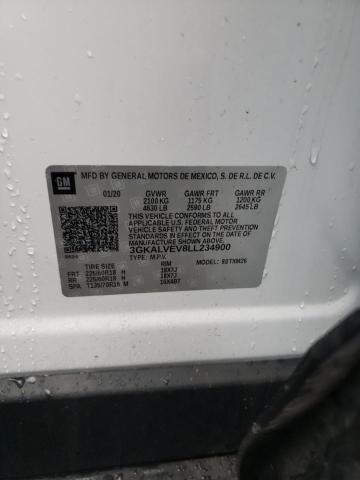 3GKALVEV8LL234900 GMC Terrain Slt