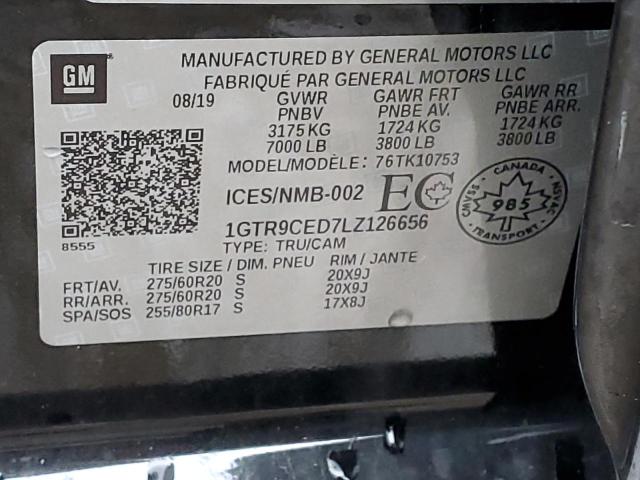 1GTR9CED7LZ126656 GMC Sierra K1500 Elevation