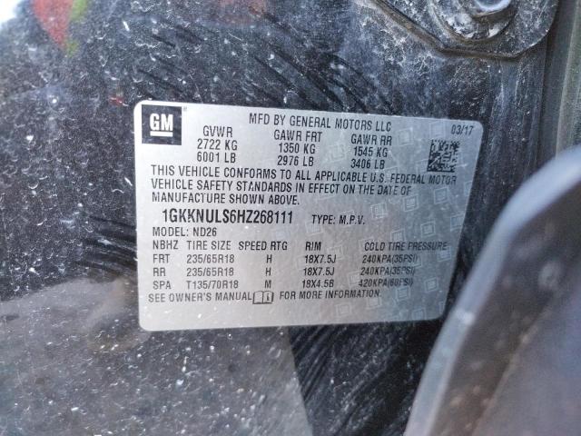 1GKKNULS6HZ268111 GMC Acadia Slt-1