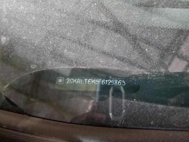 2GKALTEK5F6125863 GMC Terrain Slt