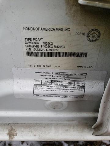 19UDE2F74JA800753 Acura Ilx Premium Tech