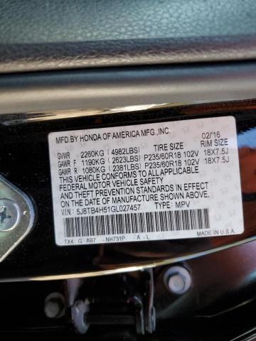 5J8TB4H51GL027457 Acura Rdx Technology