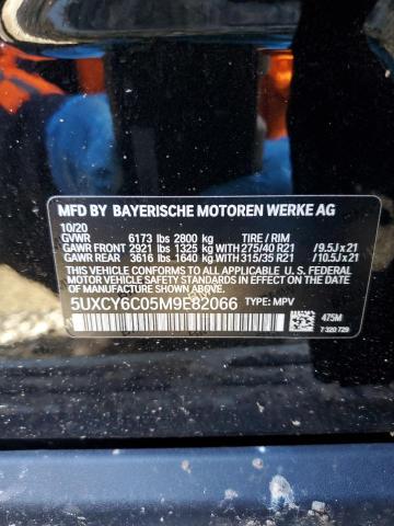 5UXCY6C05M9E82066 BMW X6 Xdrive40i