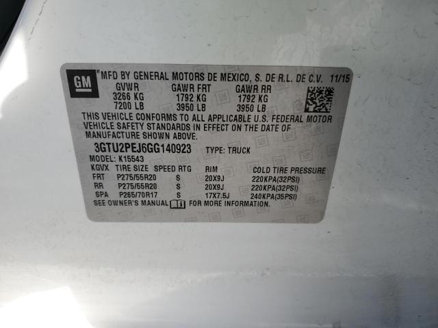 3GTU2PEJ6GG140923 GMC Sierra K1500 Denali