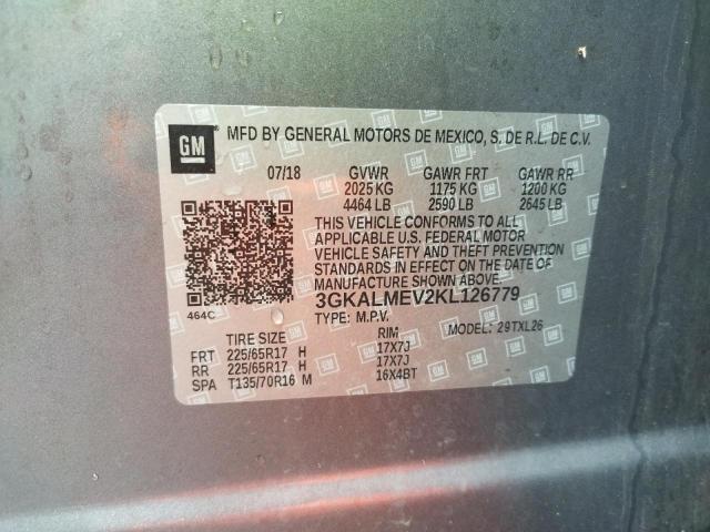 3GKALMEV2KL126779 GMC Terrain Sle