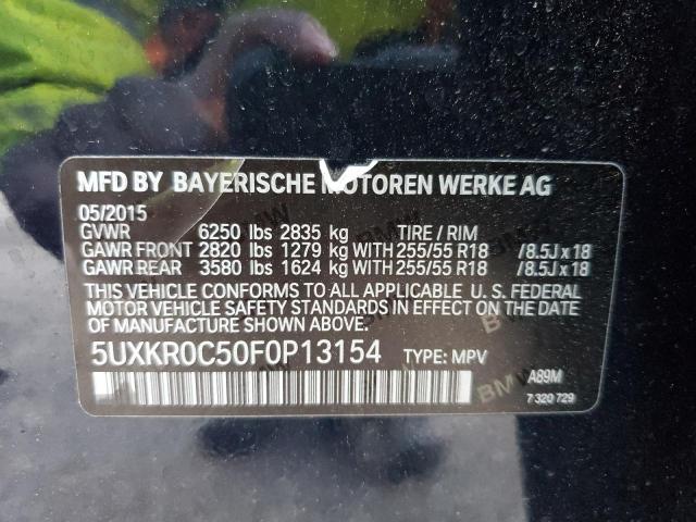 5UXKR0C50F0P13154 BMW X5 Xdrive35i