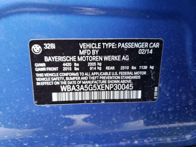 WBA3A5G5XENP30045 BMW 328 I