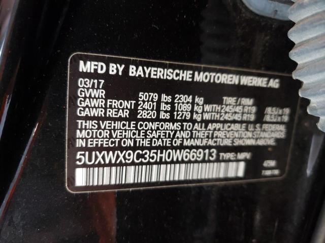 5UXWX9C35H0W66913 BMW X3 Xdrive28i