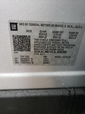 3GKALMEV5JL368366 GMC Terrain Sle