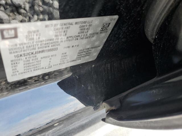 1GKS2CKJ8HR198803 GMC YUKON DENALI