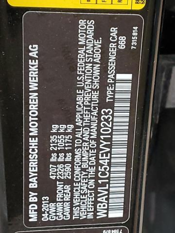 WBAVL1C54EVY10233 BMW X1 Xdrive28i