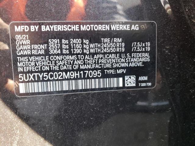 5UXTY5C02M9H17095 BMW X3 Xdrive30i