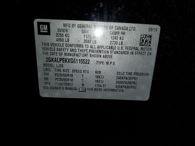 2GKALPEKXG6116522 GMC Terrain Slt