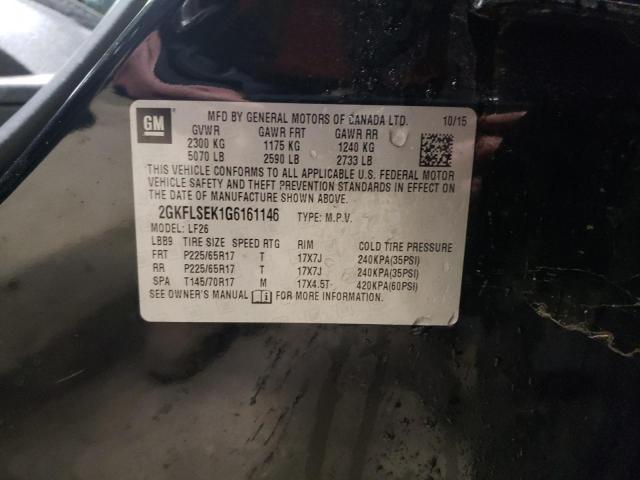 2GKFLSEK1G6161146 GMC Terrain Sle