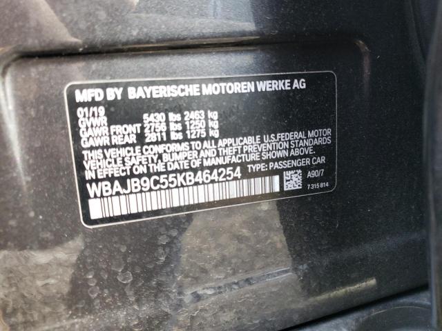 WBAJB9C55KB464254 BMW M550xi