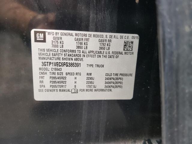 3GTP1VEC6FG386391 GMC Sierra C1500 Slt