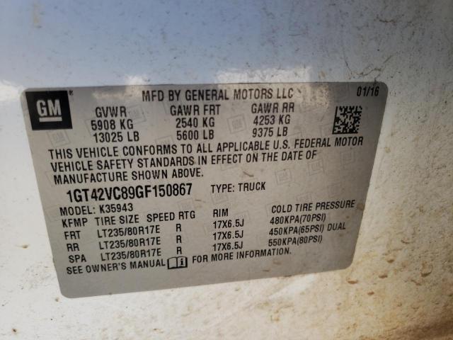 1GT42VC89GF150867 GMC Sierra K3500